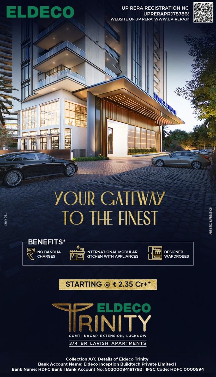 Premium amenities at Eldeco Trinity